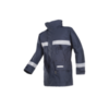 Flame retardant, anti-static rain jacket 3085 navy blue size M